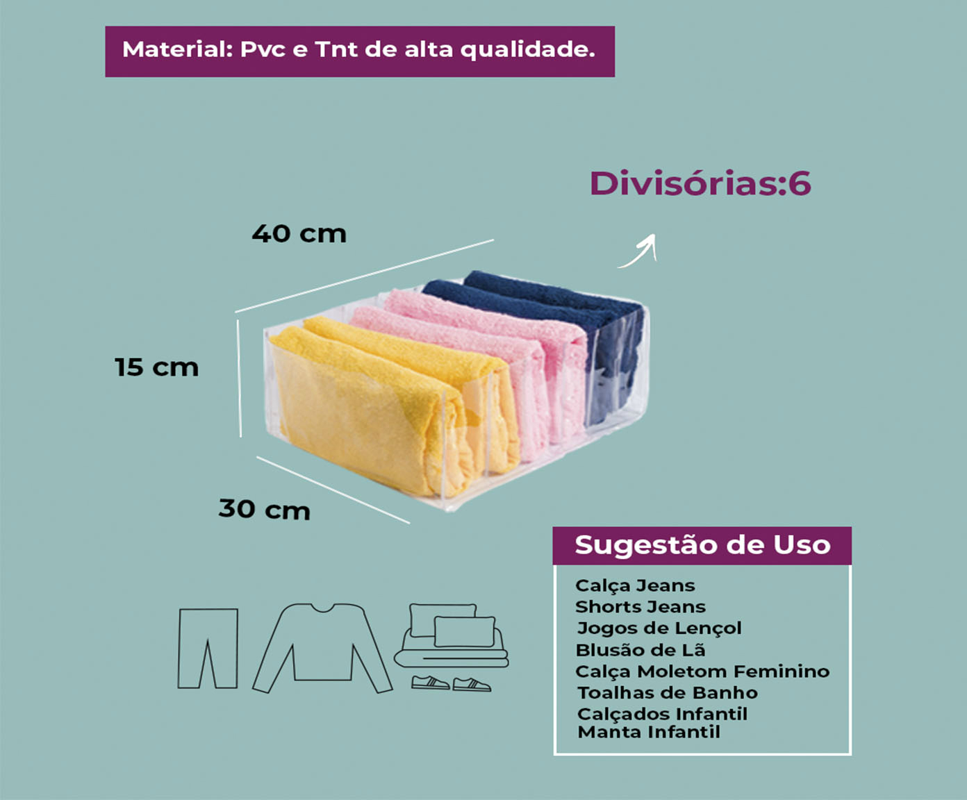 Jogo de Organizadores Completo Premium image number 8