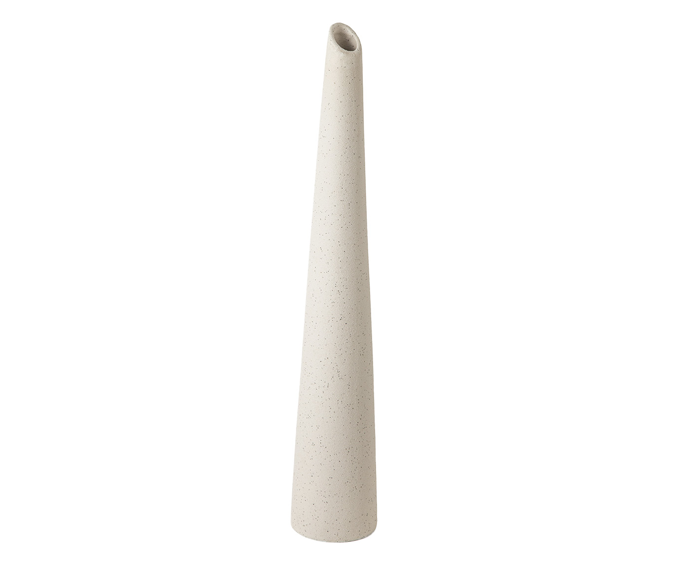 Vaso em Cer&acirc;mica Bastet II - Off White image number 0