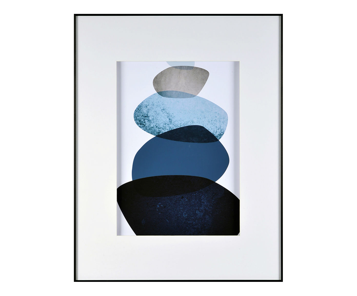 Quadro Navy Blue Watercolor Trustworthy - image 0