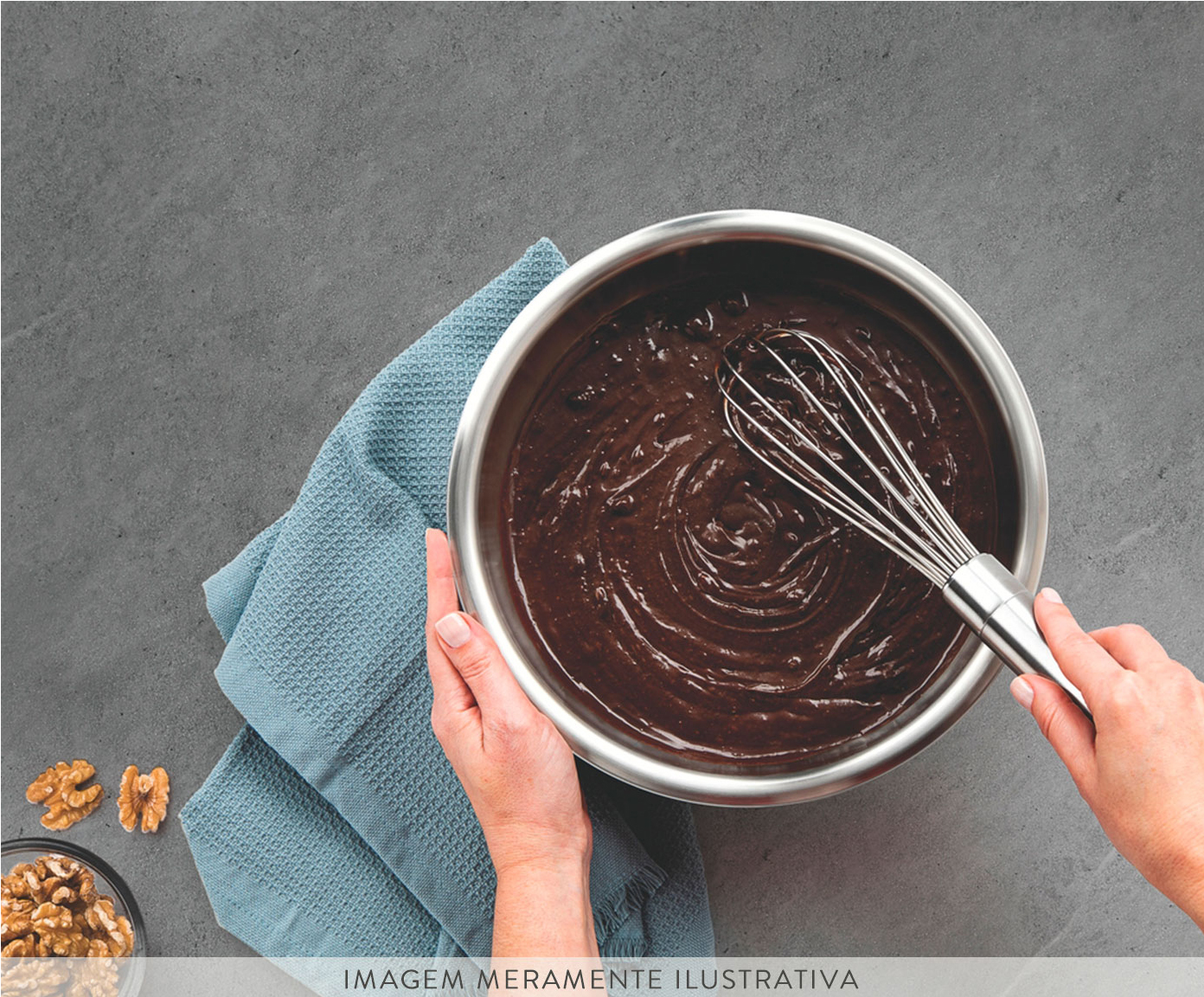 Batedor Manual em Inox Bedya Lou - Prata - image 1