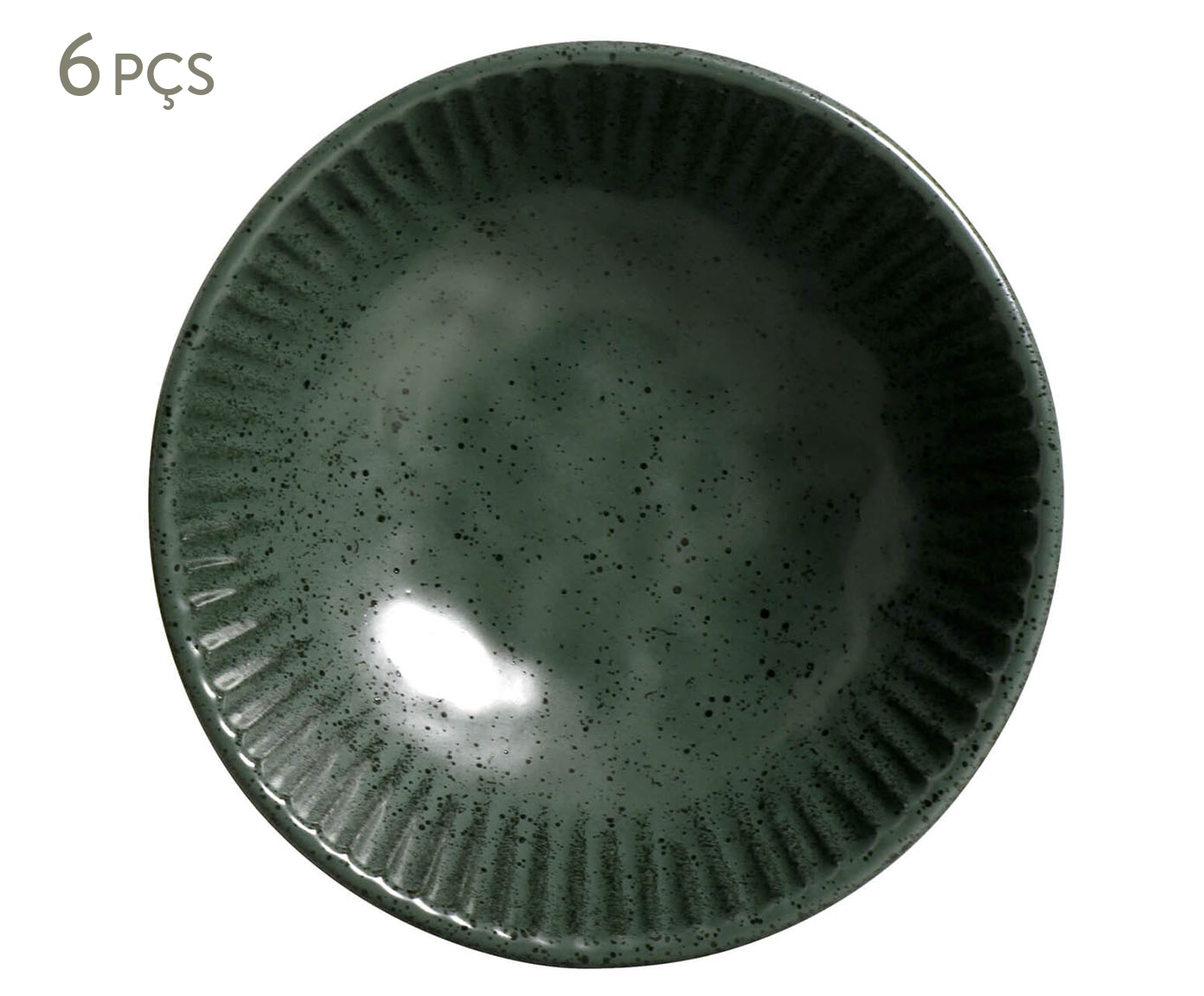 Jogo de Cumbucas Linhas Greenery Verde image number 0
