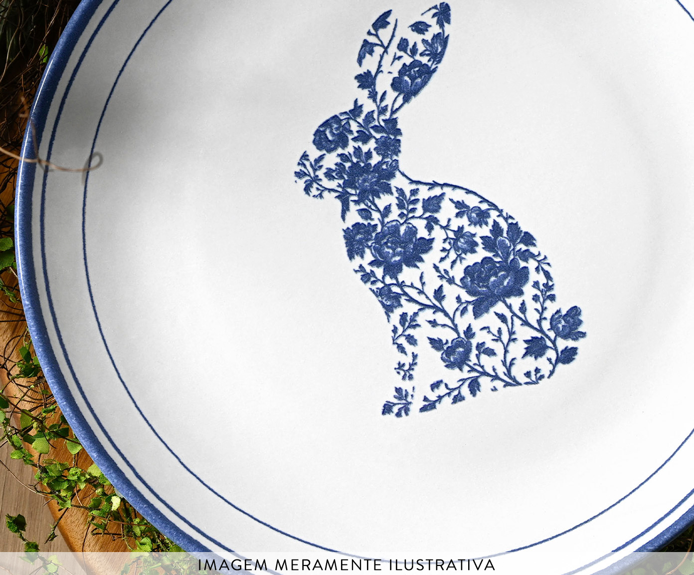 Jogo de Pratos Raso Coup Stoneware Toile image number 5