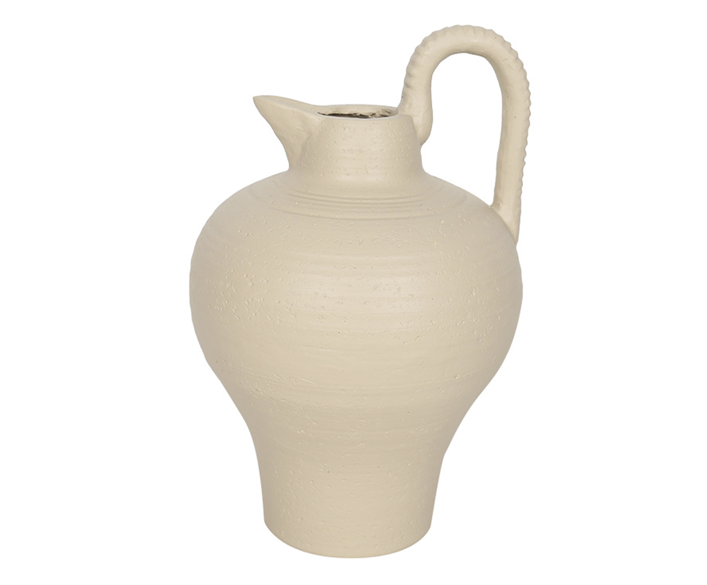 Vaso Decorativo C&acirc;ntaro Bege - image 0