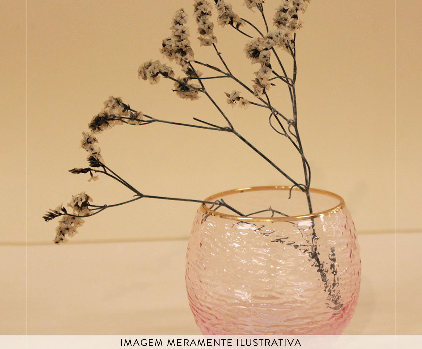 Copo Old Pink Dourado Brisa image number 2