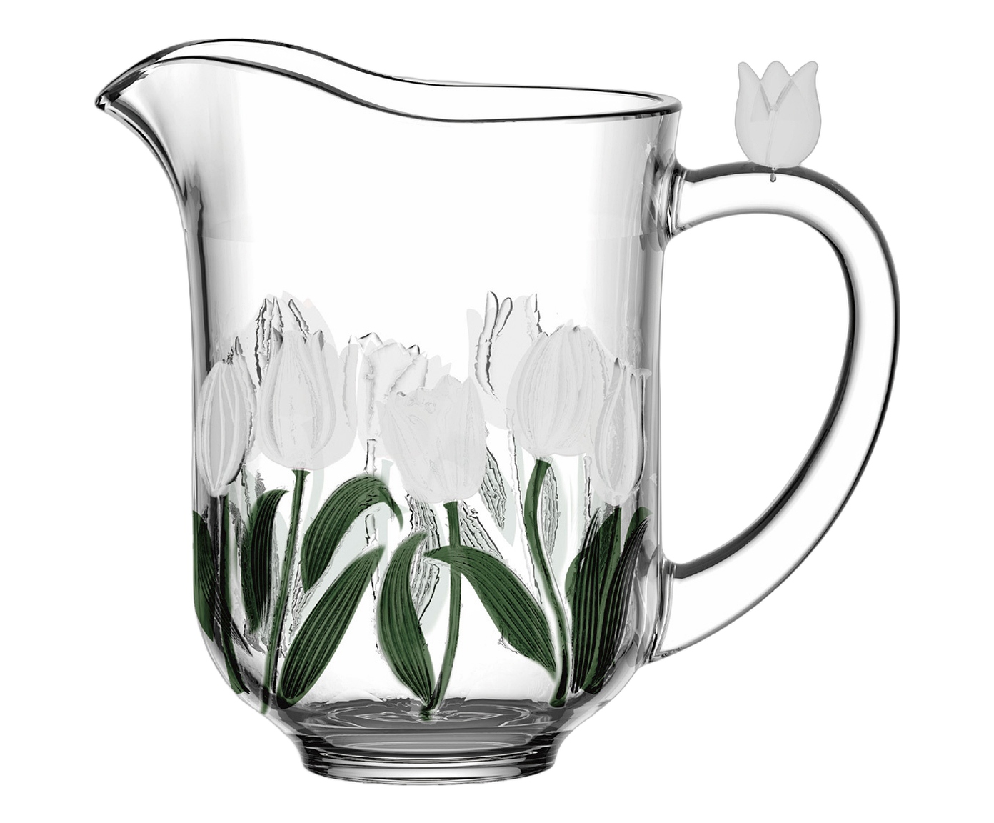 Jarra em Cristal Ecol&oacute;gico Tulipa image number 0