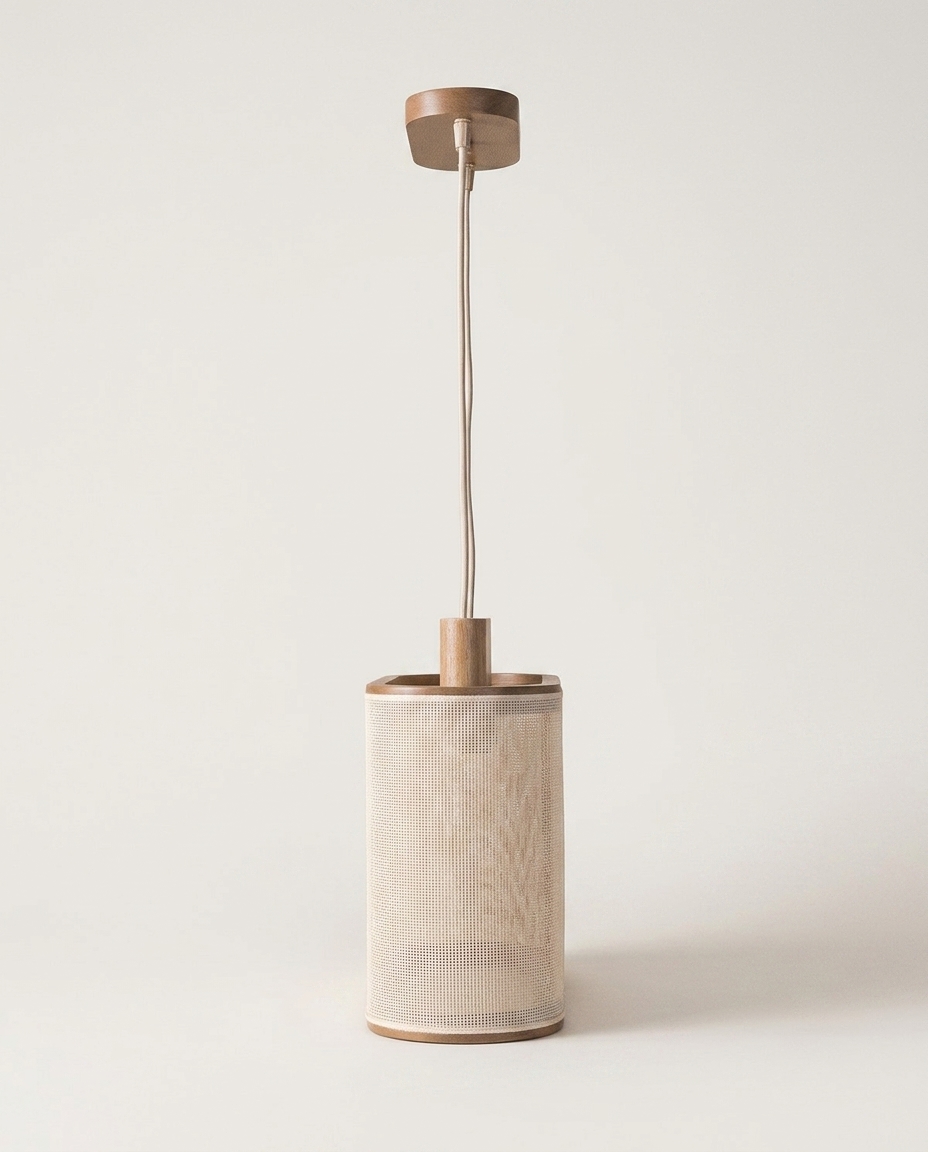 Pendente Eliptico  Castanho - Bivolt - image 1