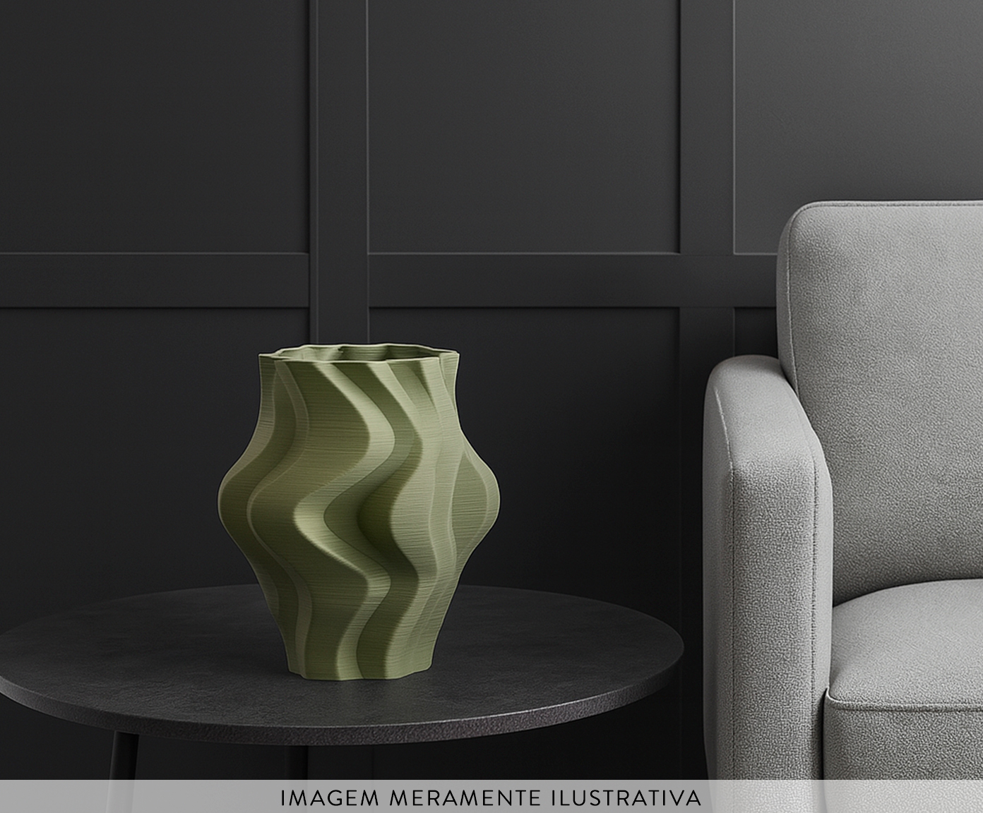 Vaso Cer&acirc;mico Edevan Fendi image number 5
