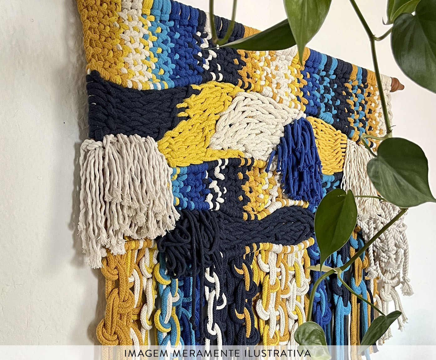 Painel de Parede Macaw Azul image number 3