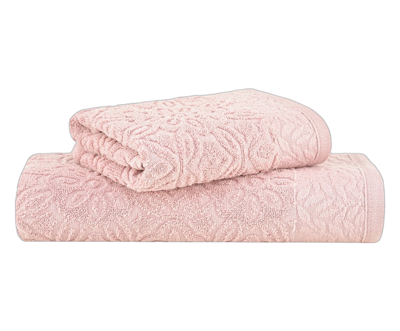 Jogo de Toalhas Floralis Extra Soft Agerato Rosa image number 0