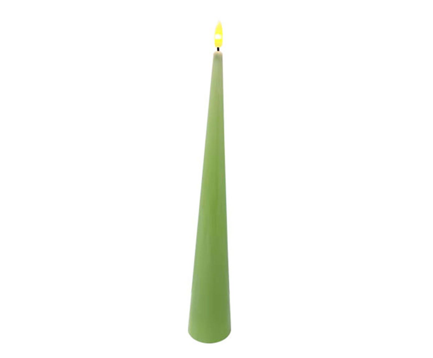Vela de Led A Pilha Iluminato Verde - image 0
