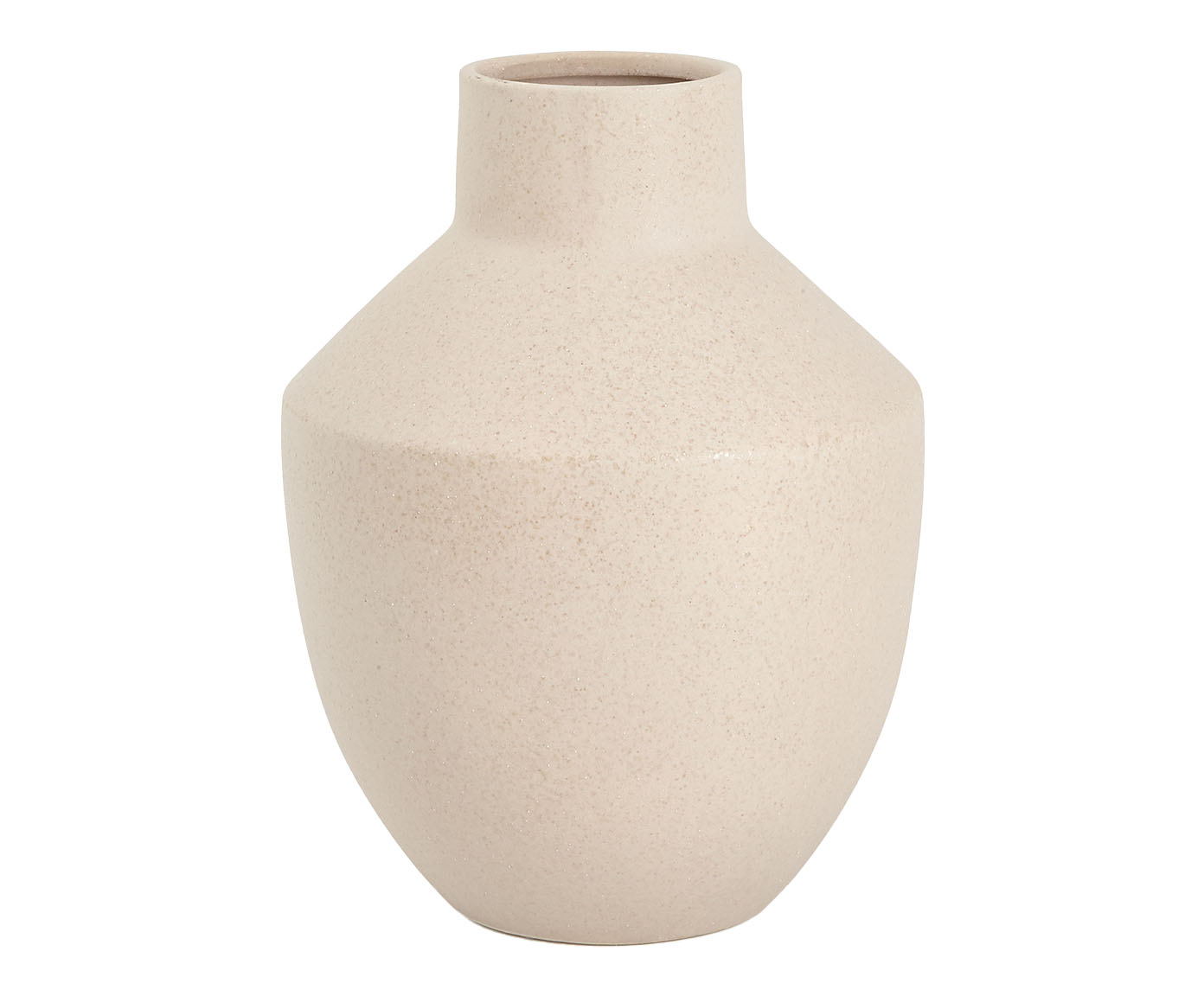 Vaso em Cer&acirc;mica Rationnel Maior Bege image number 0