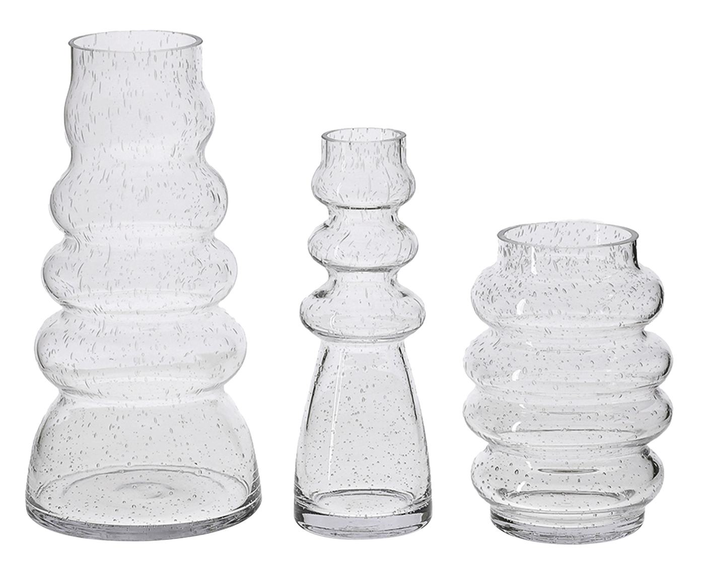 Jogo de Vasos em Vidro Undae image number 0