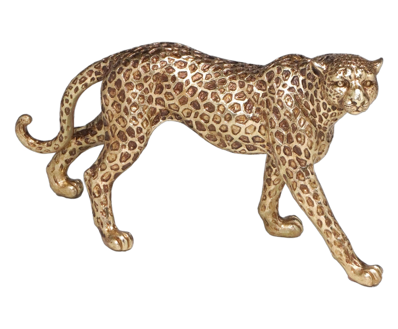 Leopardo Decorativo Onzara Dourado image number 0