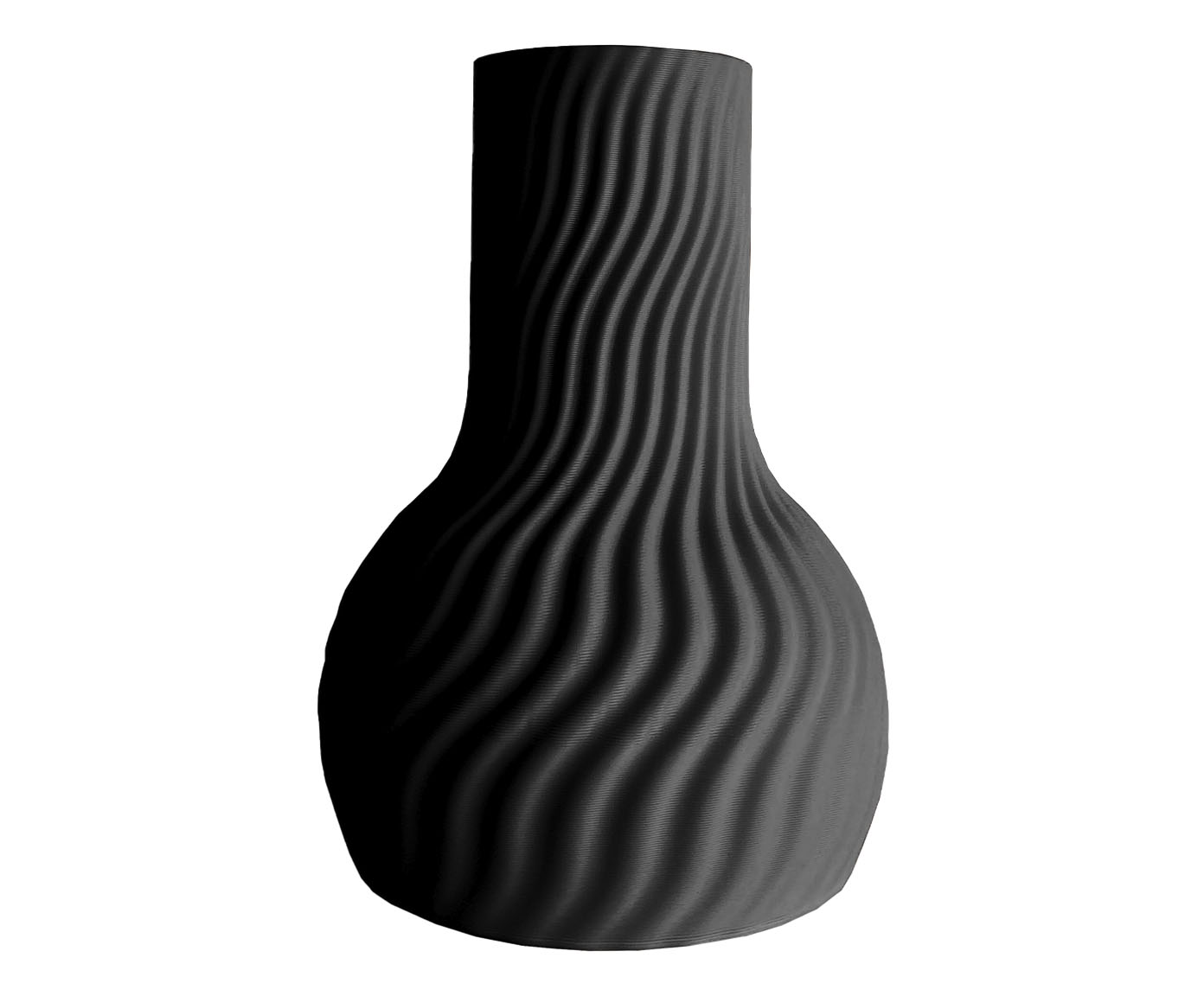 Vaso Onda 2 Preto image number 0