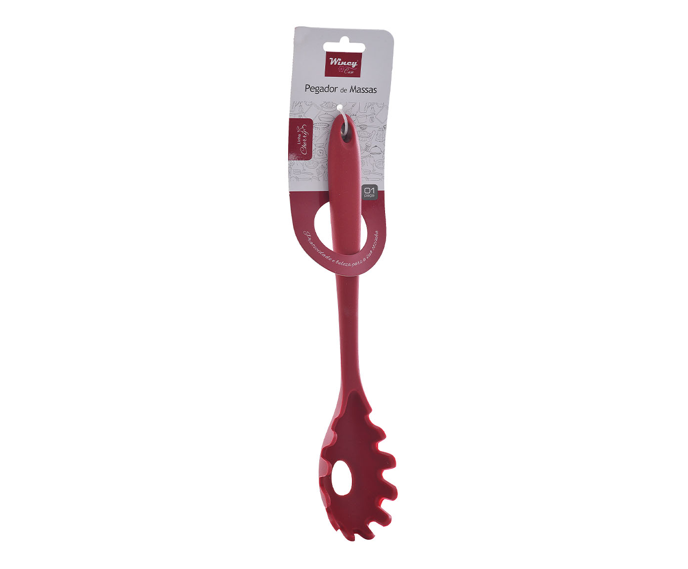 Pegador de Massa Cherry Vermelho image number 1