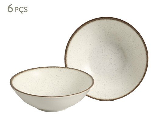 Jogo de Bowls Decorados Vanilla image number 0