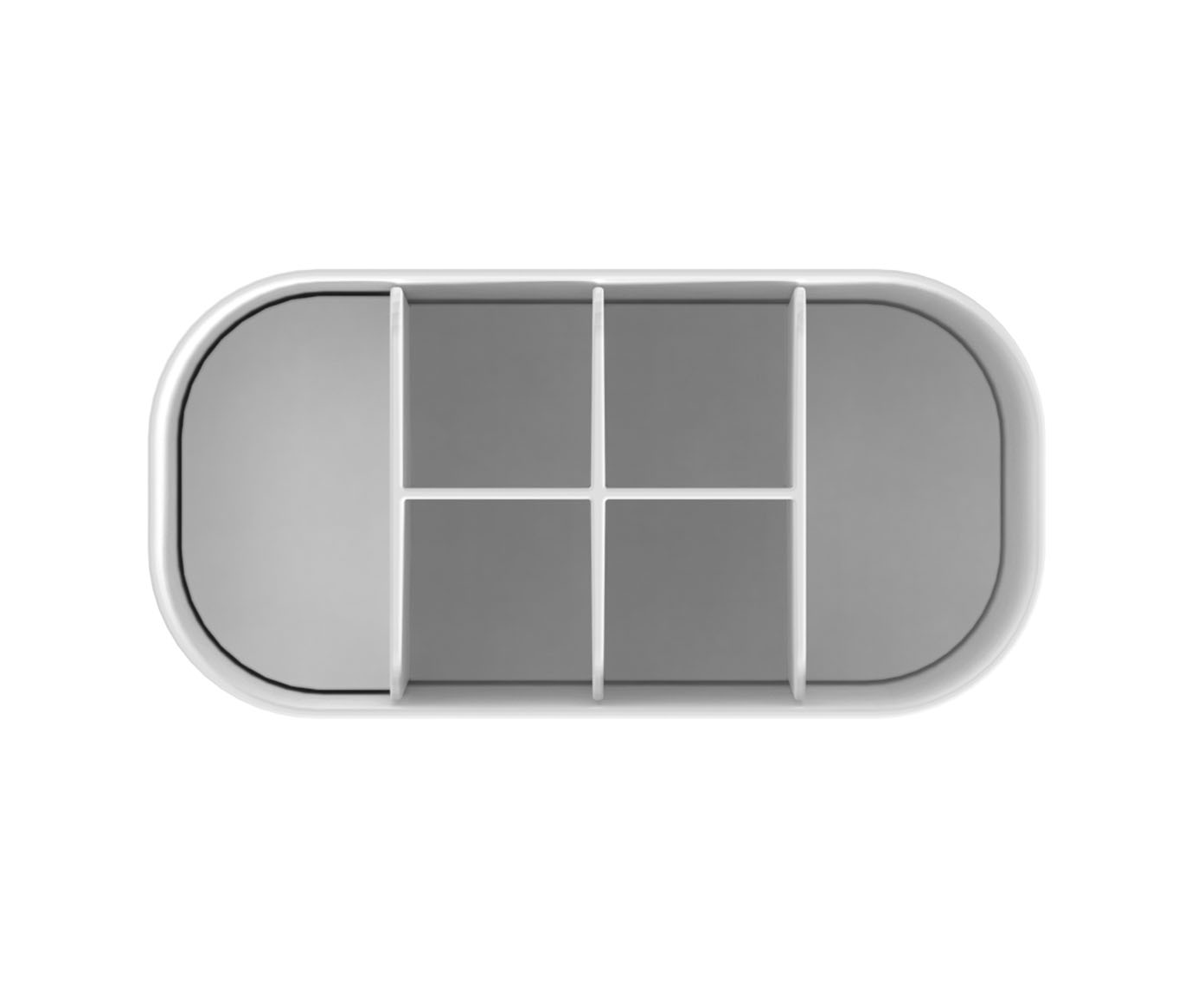 Organizador de Maquiagem Bold Branco image number 4
