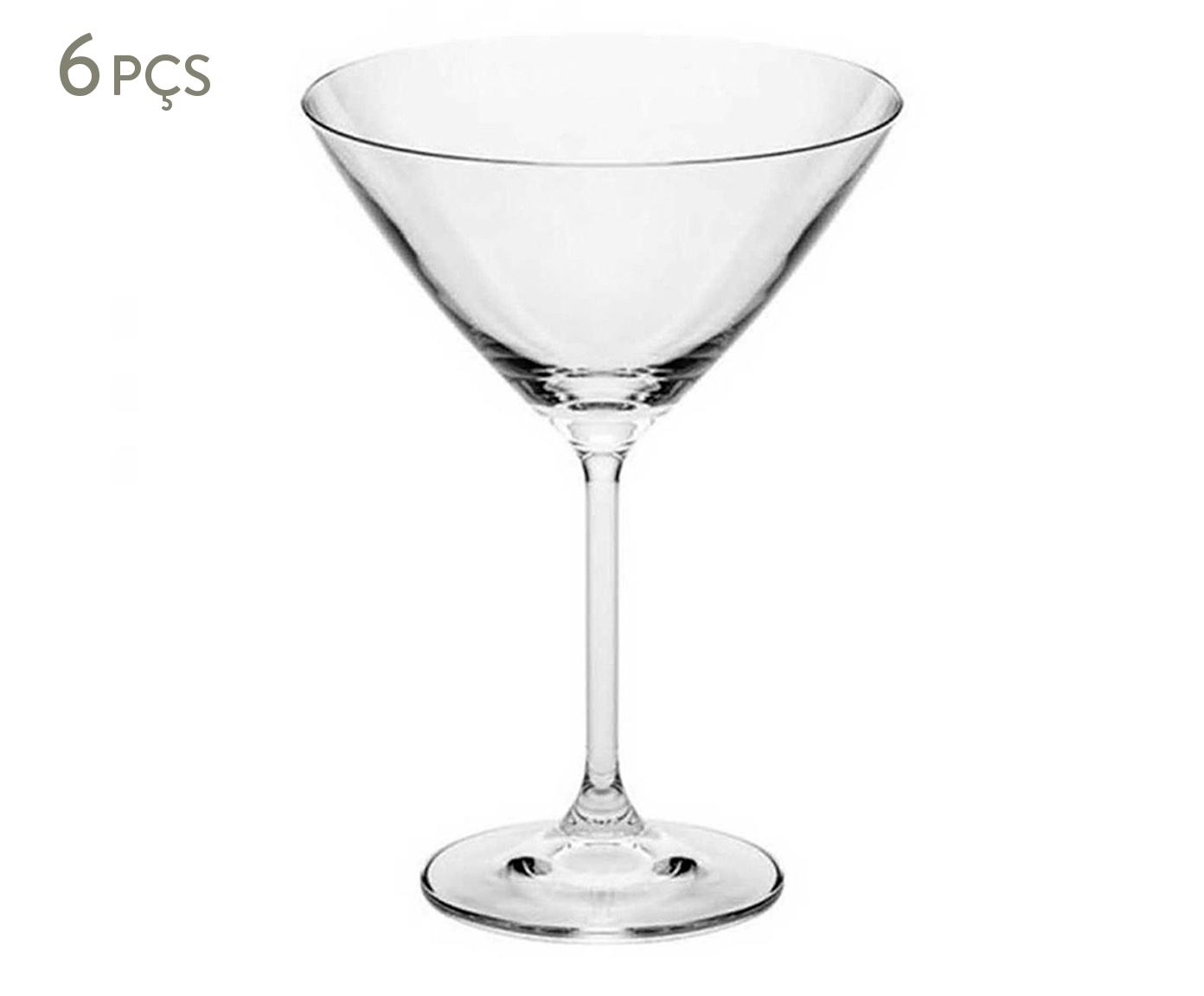 Jogo de Ta&ccedil;as para Martini em Cristal Gastro - image 0
