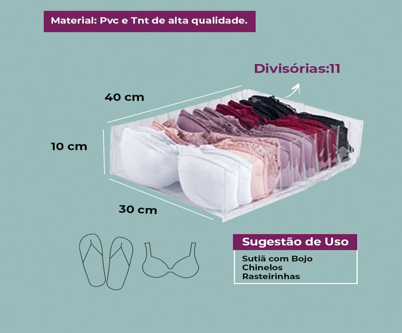 Jogo de Organizadores Completo Premium image number 5