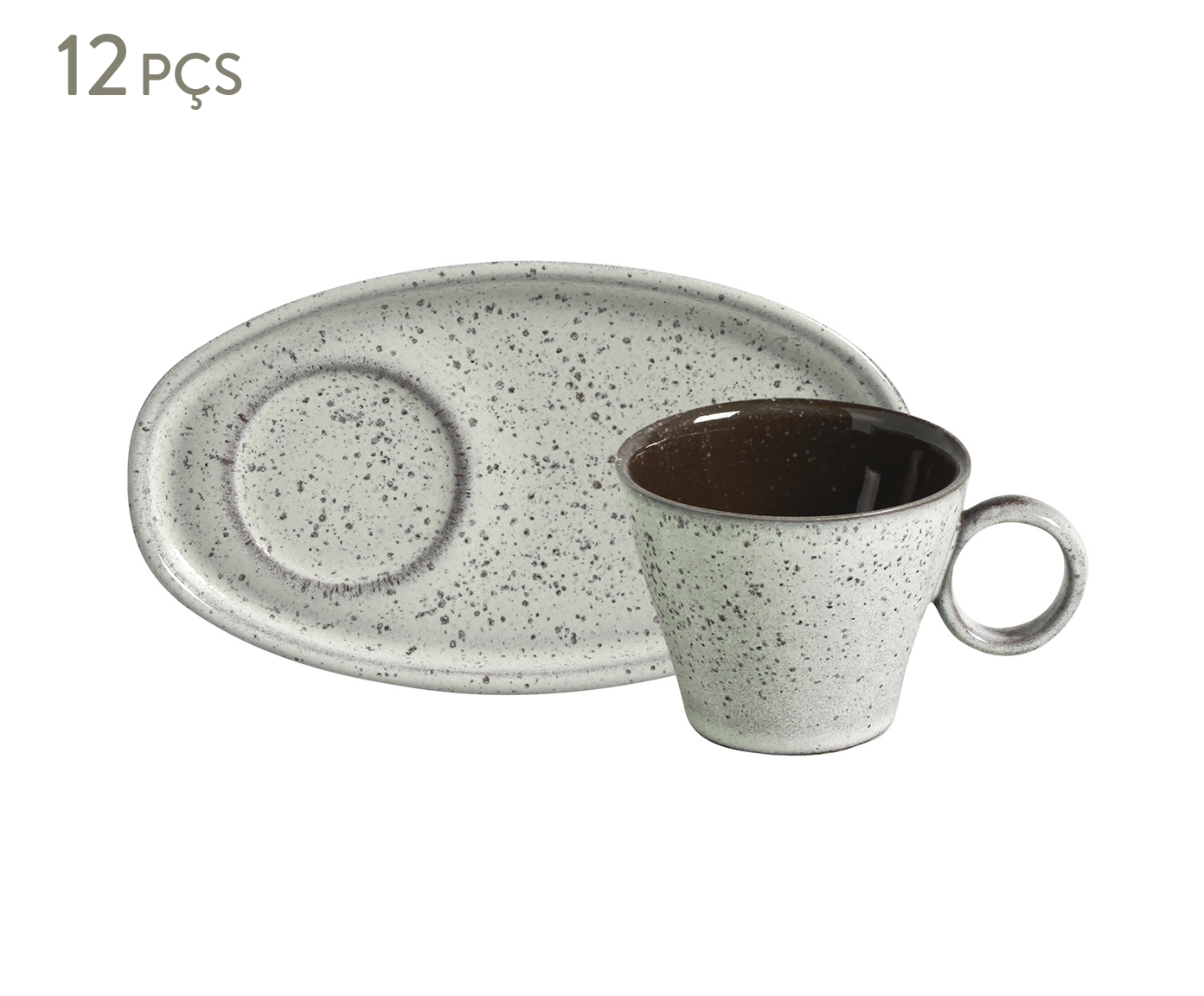 Jogo de X&iacute;caras para Caf&eacute; Neo Pistache Verde Menta - image 0