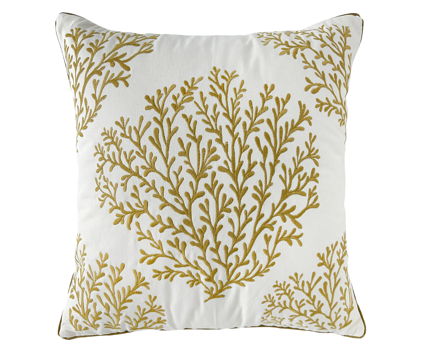 Almofada Sarja Coral Bege - image 0
