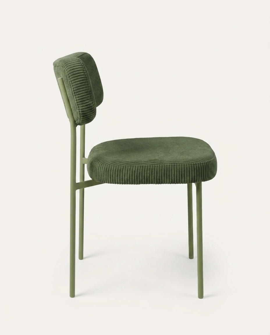Cadeira Slim Cotel&ecirc; Verde image number 3