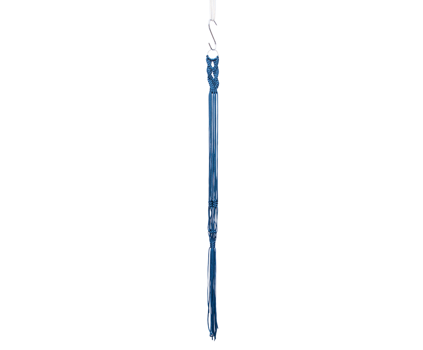 Hanger em Macram&ecirc; Wish Azul Navy - image 1