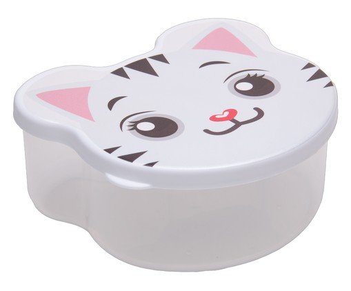 Jogo de Potes para Armazenamento Gato Transparente image number 1