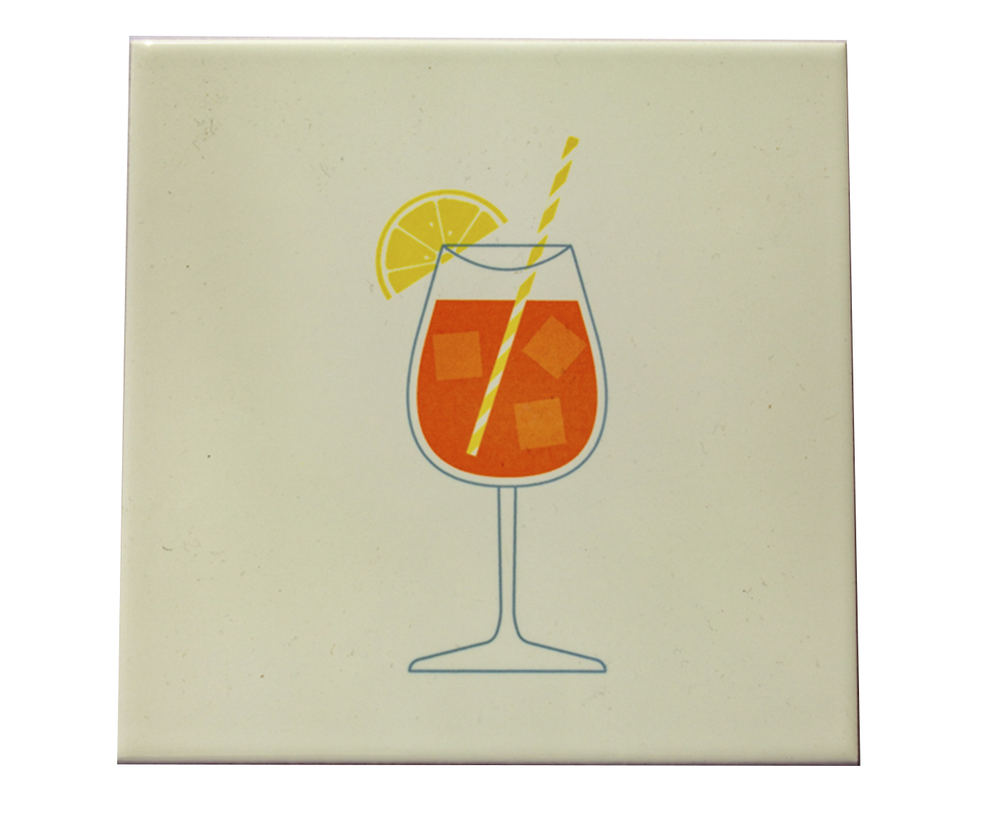 Azulejo Decorativo "Aperol Drink" image number 0