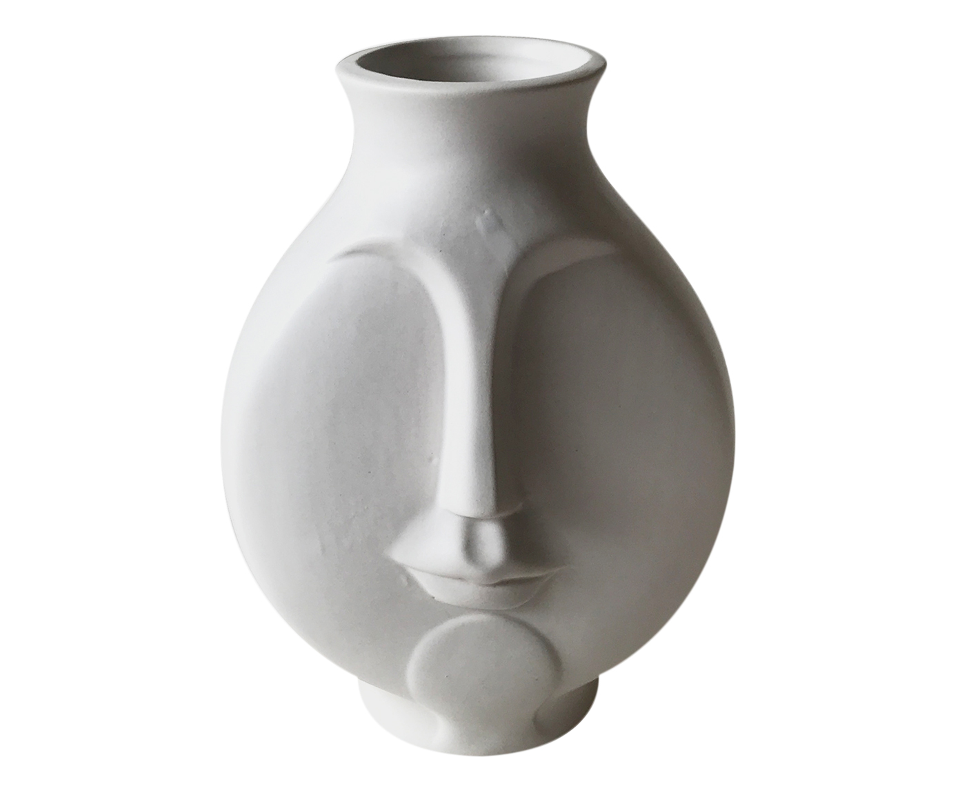 Vaso Face Branco image number 0