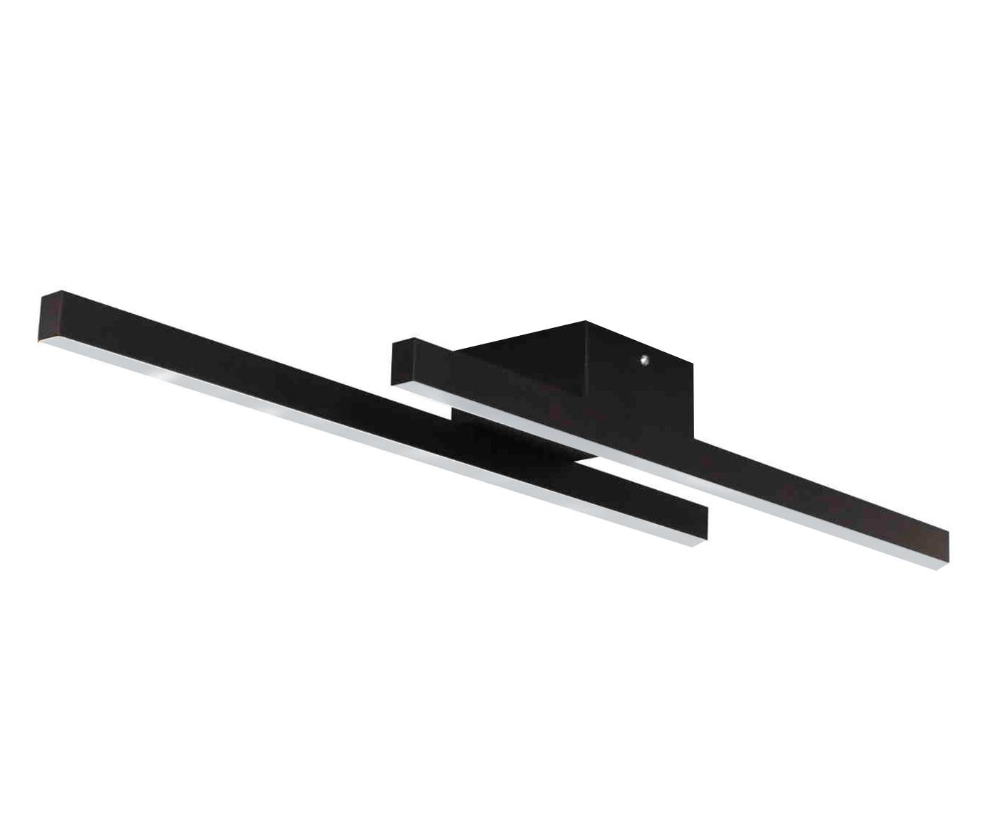 Plafon de Led Rossi Preto  - Bivolt image number 0