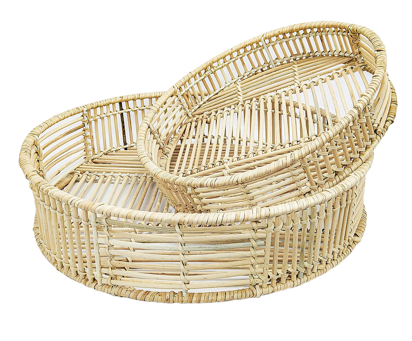 Par de Bandejas em Rattan image number 0