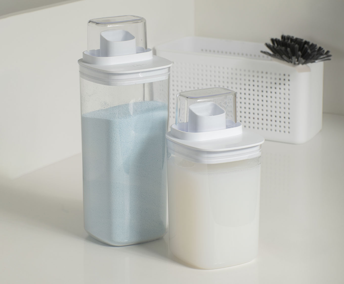 Dispenser Quadrado Flow Fechado Branco image number 3