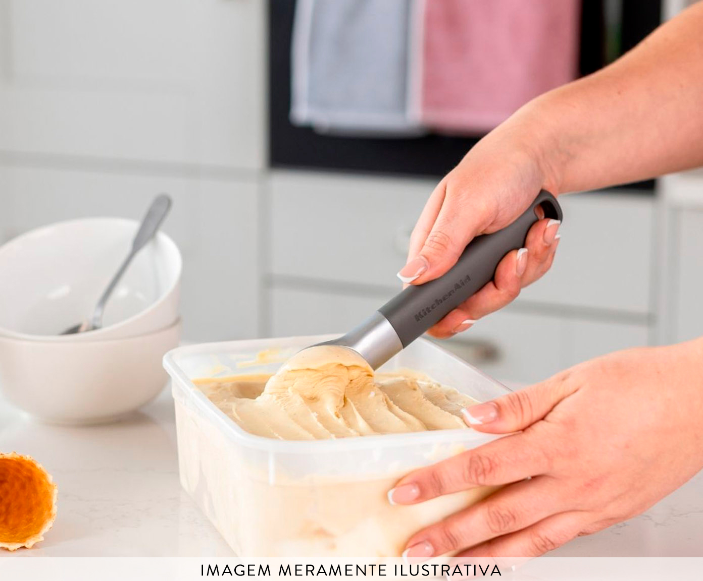 Colher para Sorvete kitchenaid Cinza image number 3