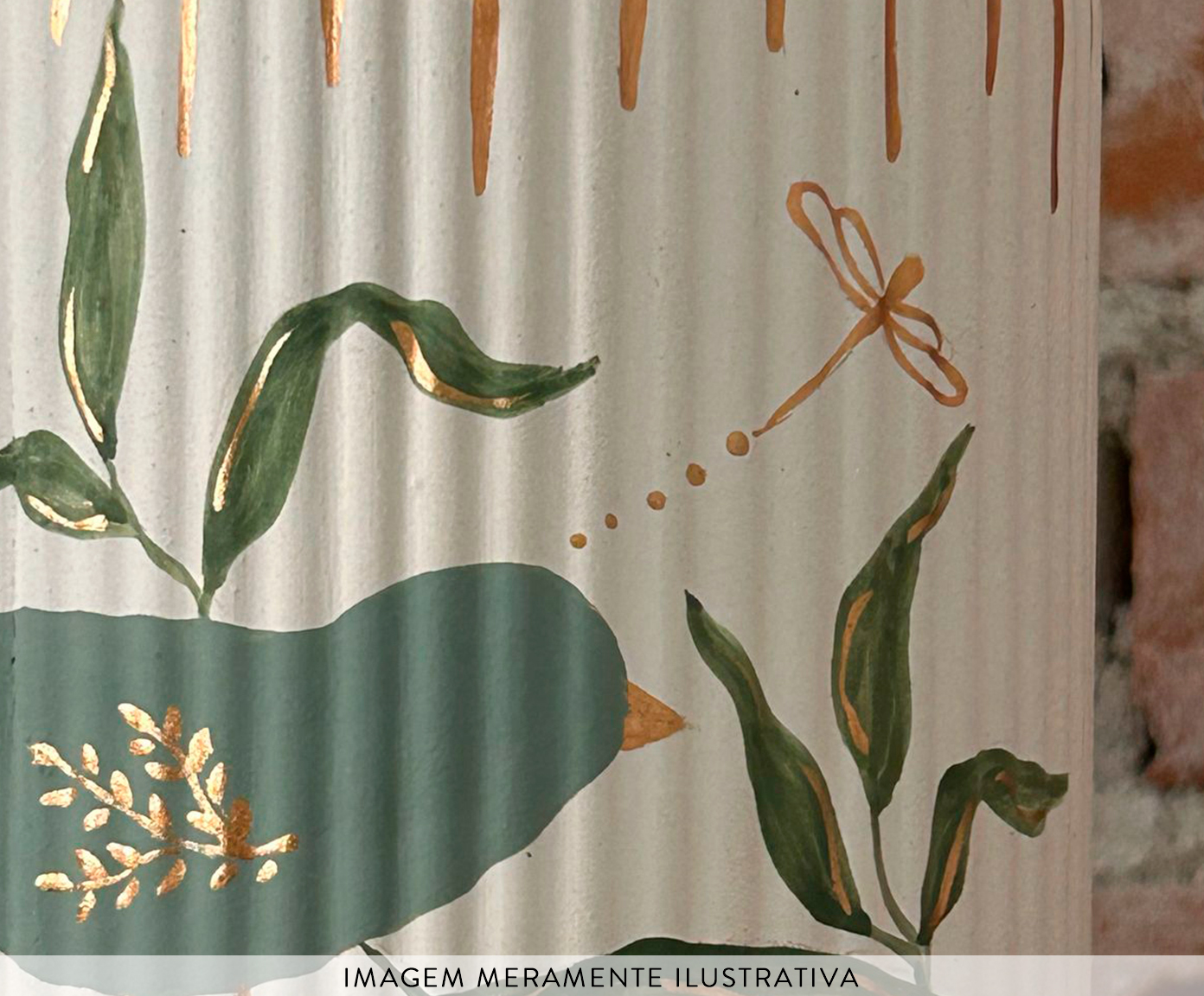 Vaso Stripes Green Bird image number 2