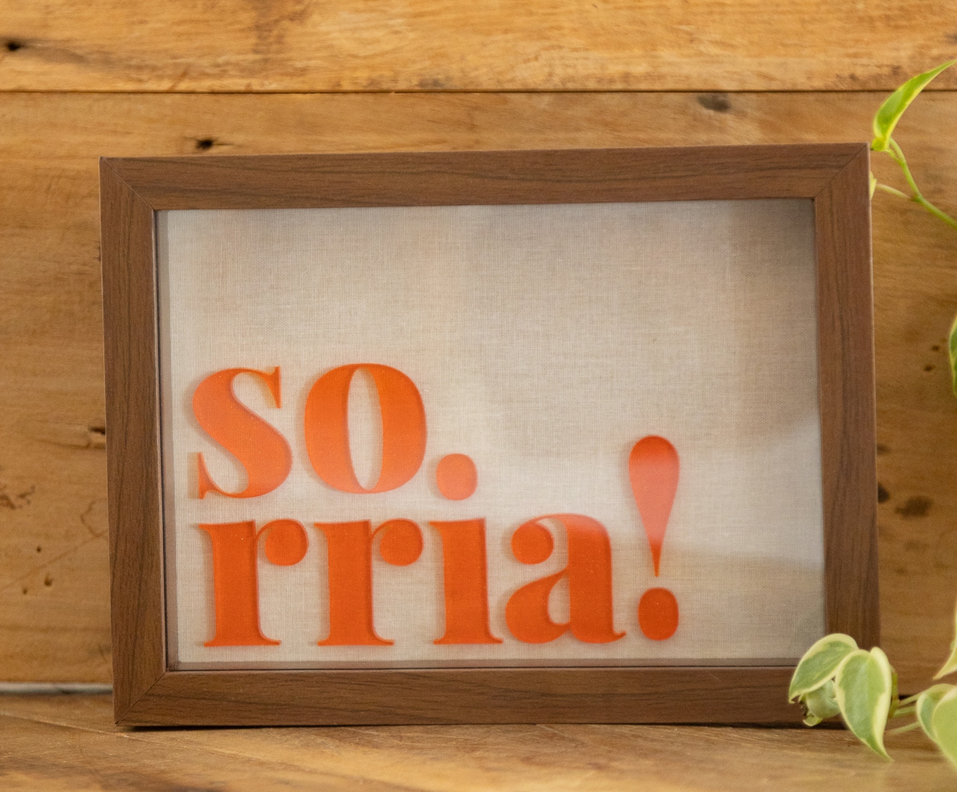 Quadro Decorativo "Sorria!" image number 2