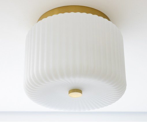 Plafon Whip Opalino e Dourado image number 2