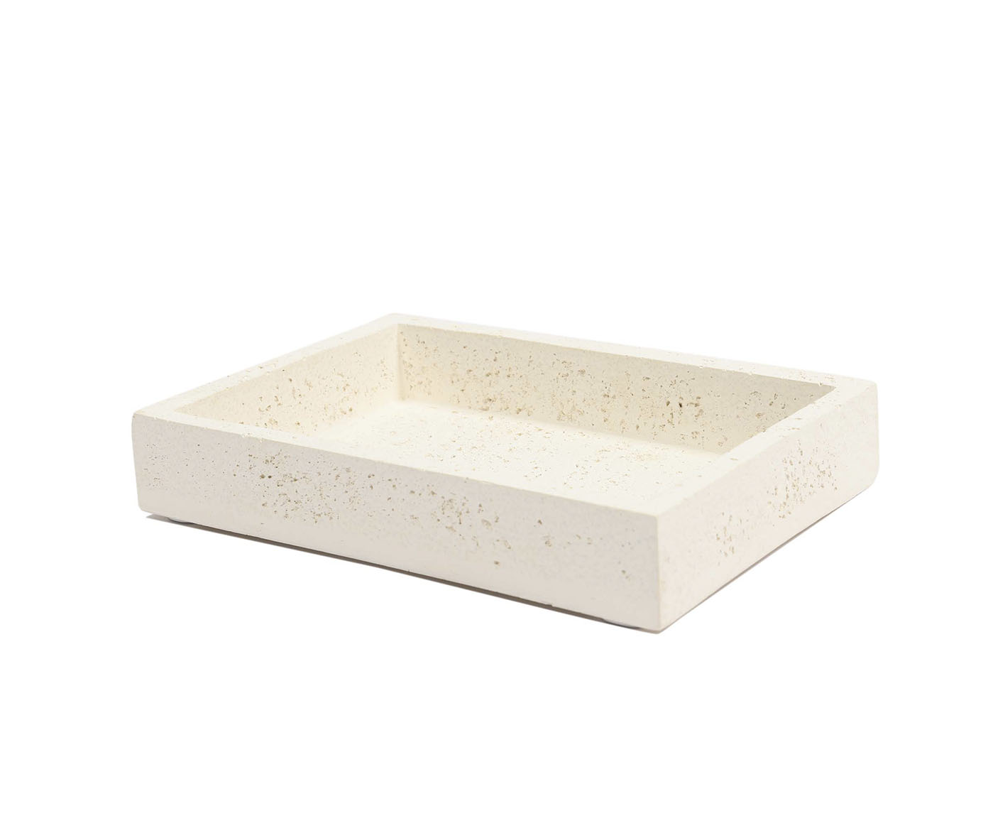 Bandeja Retangular Stone Classic Branco image number 2