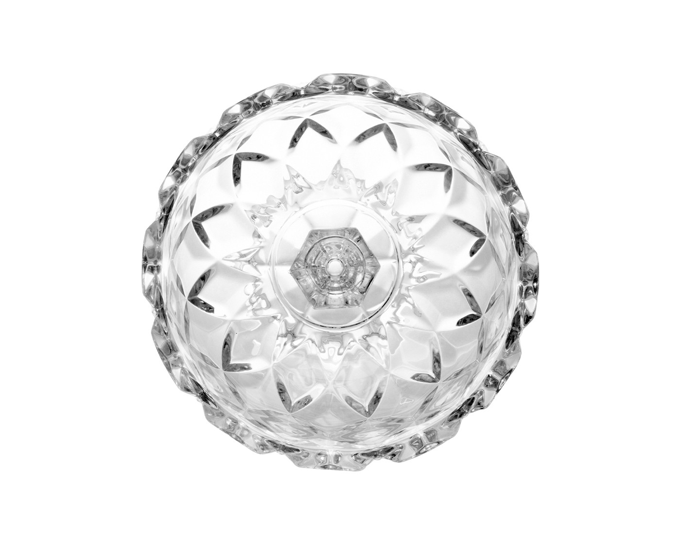 Centro de Mesa Petit Deli Diamond com P&eacute; Cristal image number 2
