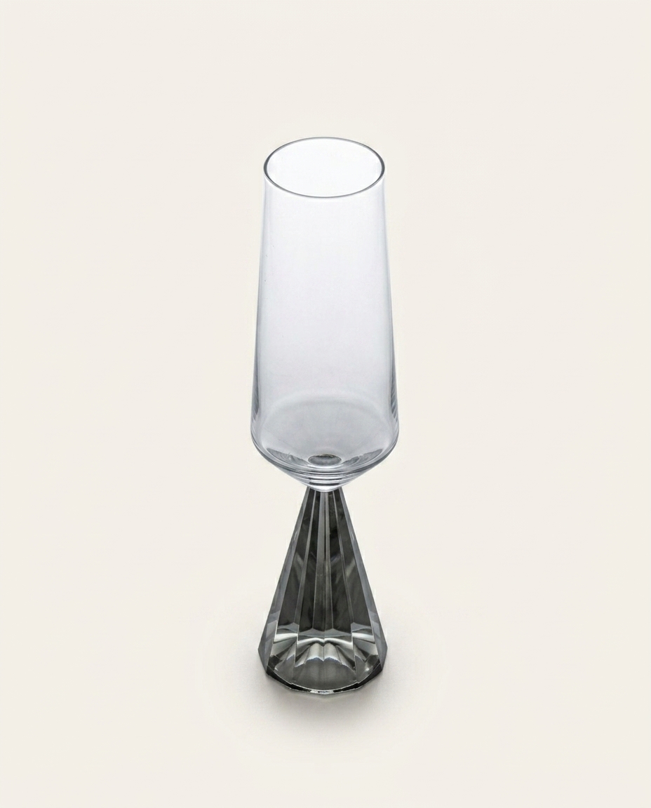 Ta&ccedil;a para Champanhe Versailles Cinza image number 6