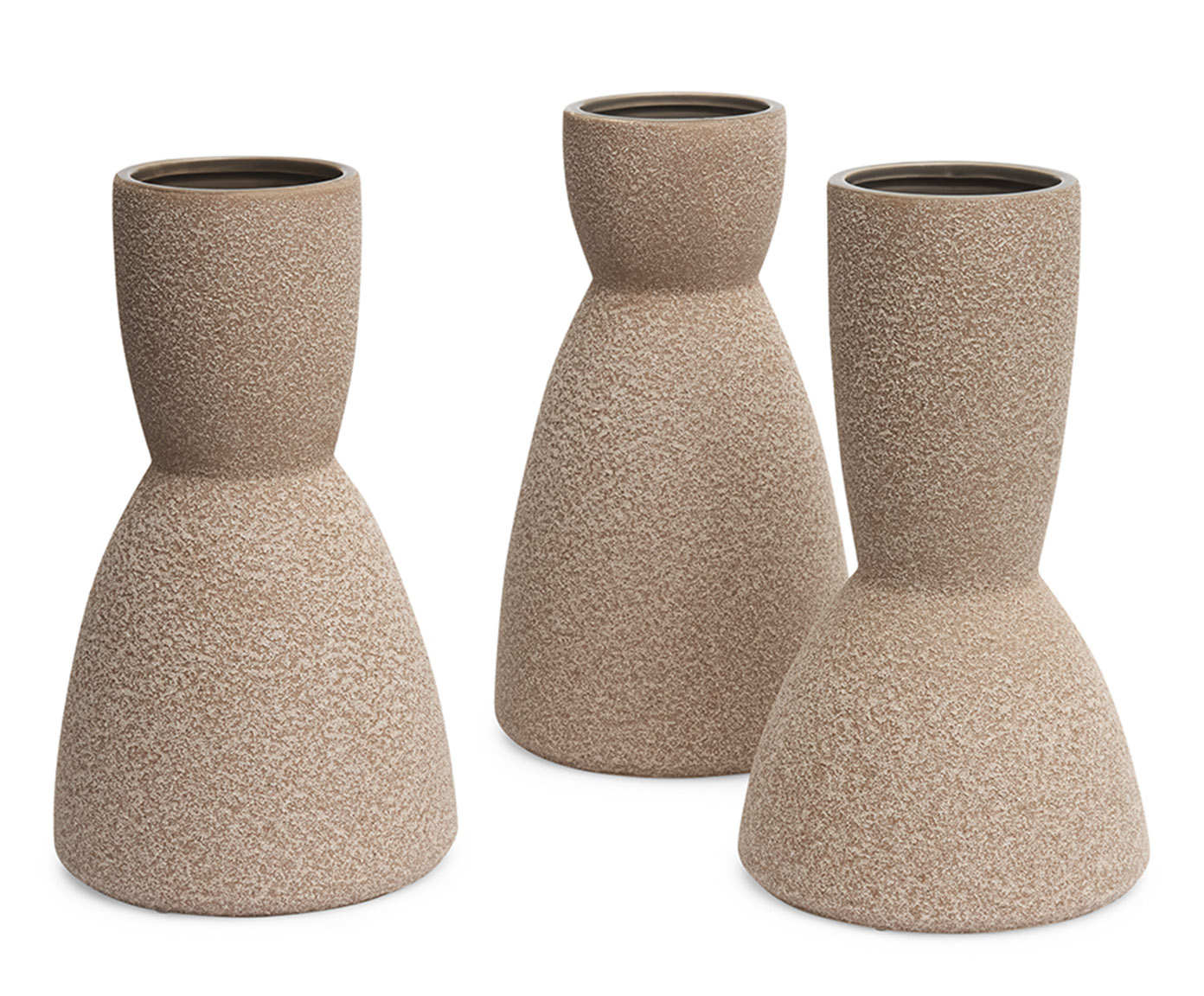 Kit Vasos em Cer&acirc;mica 3 P&ccedil;s - image 1