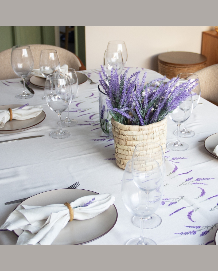 Toalha de Mesa Retangular Lavanda Provence image number 4