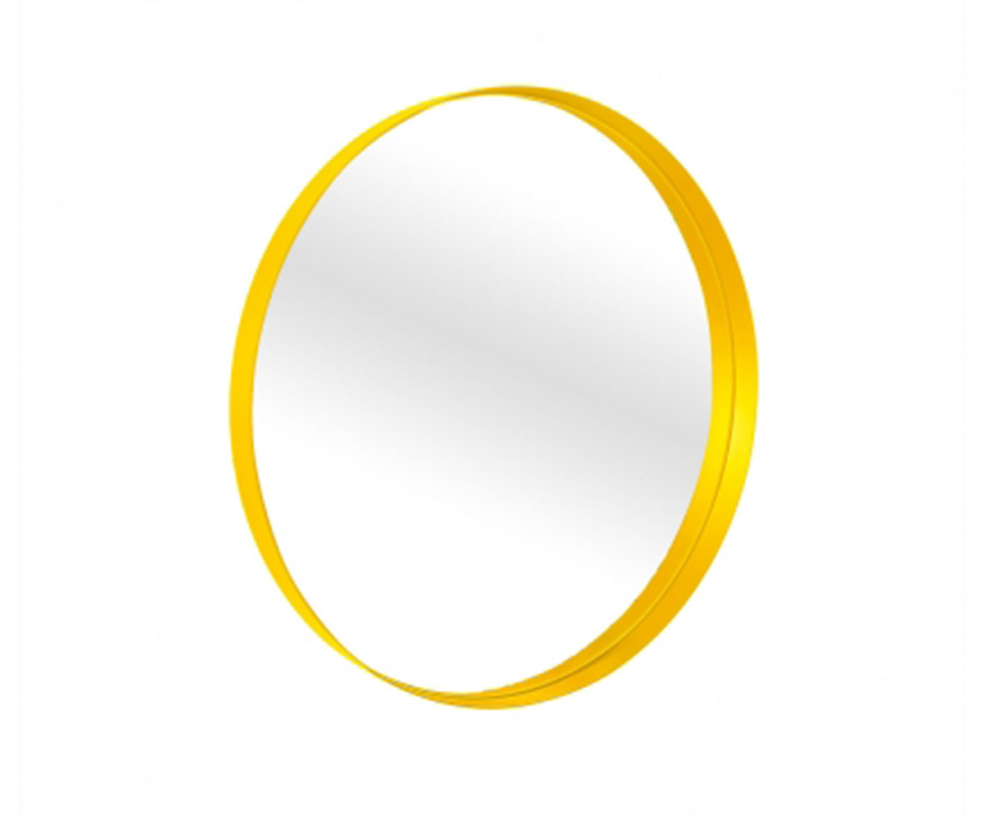 Espelho Round Interno Amarelo - image 0