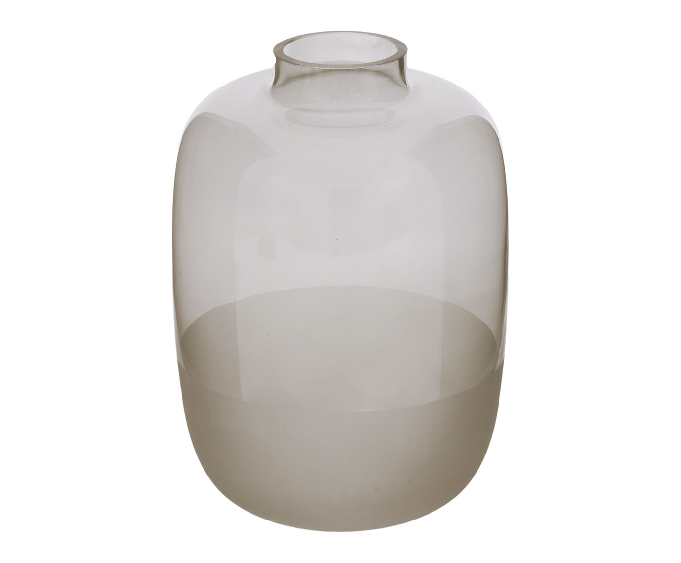 Vaso Frosted Cinza I image number 0