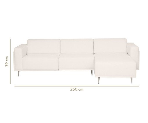 Sof&aacute; Modular com Chaise Antonio image number 9