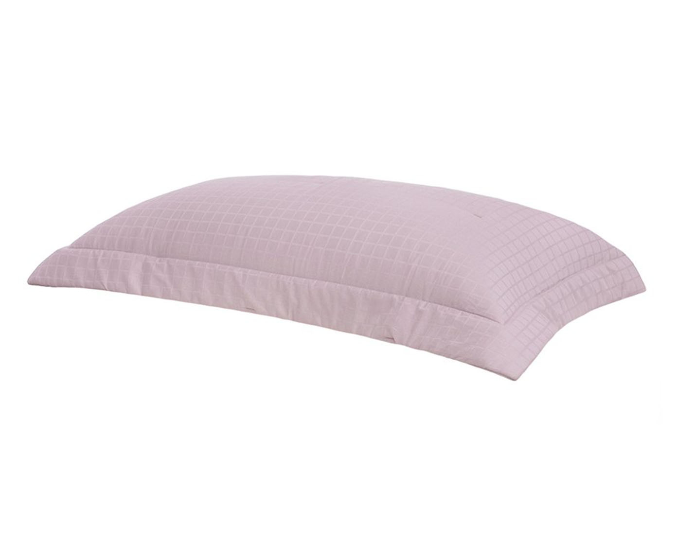 Fronha Damask Square Penteado Rosa - image 1
