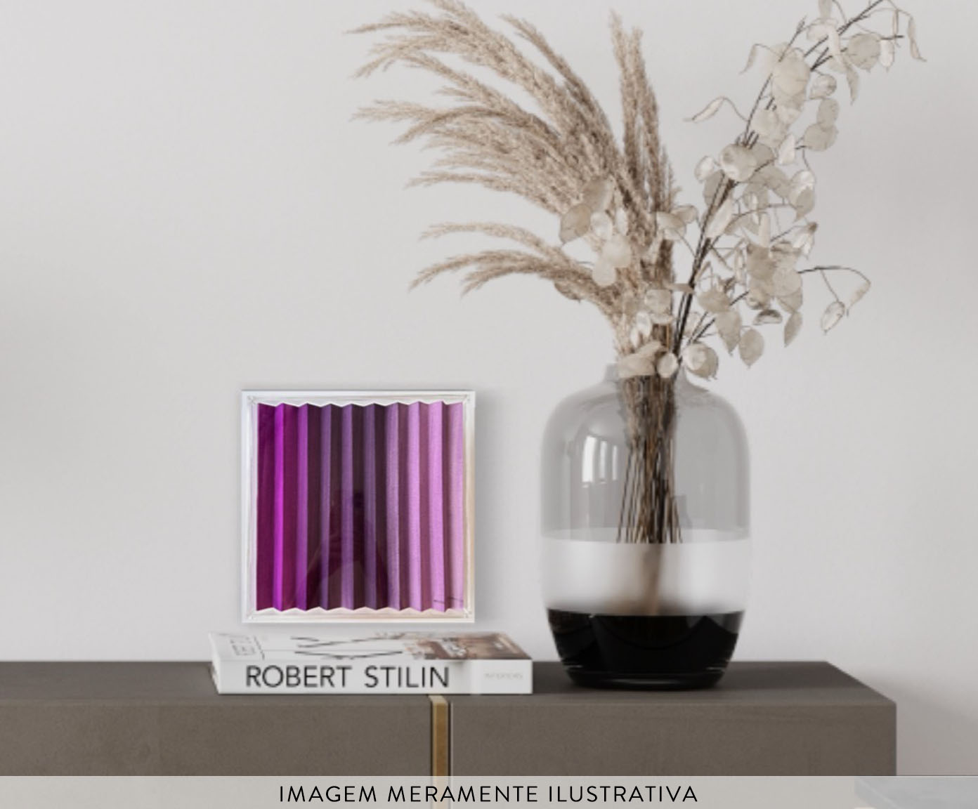 Quadro Degrad&ecirc; Violeta - image 1