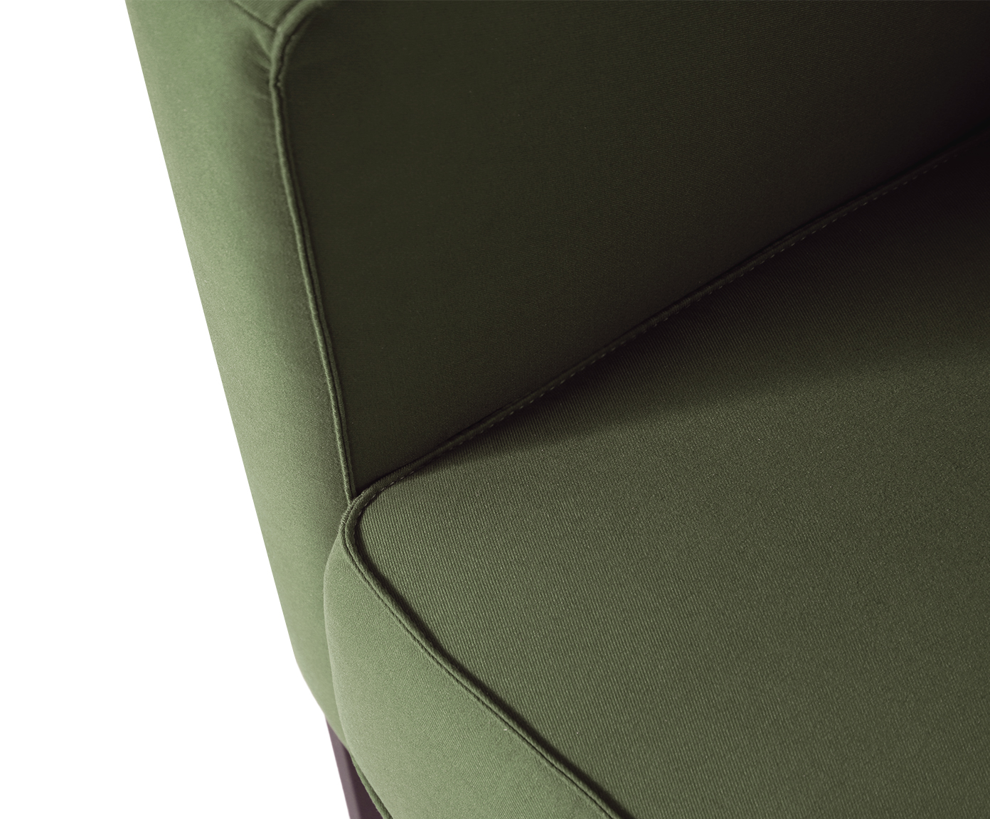 Poltrona Ettore em Tecido Verde image number 6