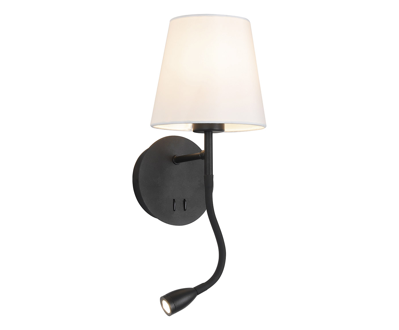 Arandela Cozy Led + Preto Bivolt image number 0