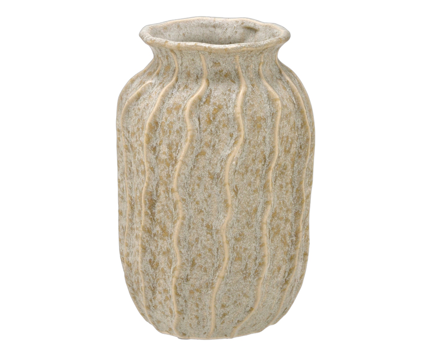 Vaso Decorativo Orvian Cinza e Marrom image number 0
